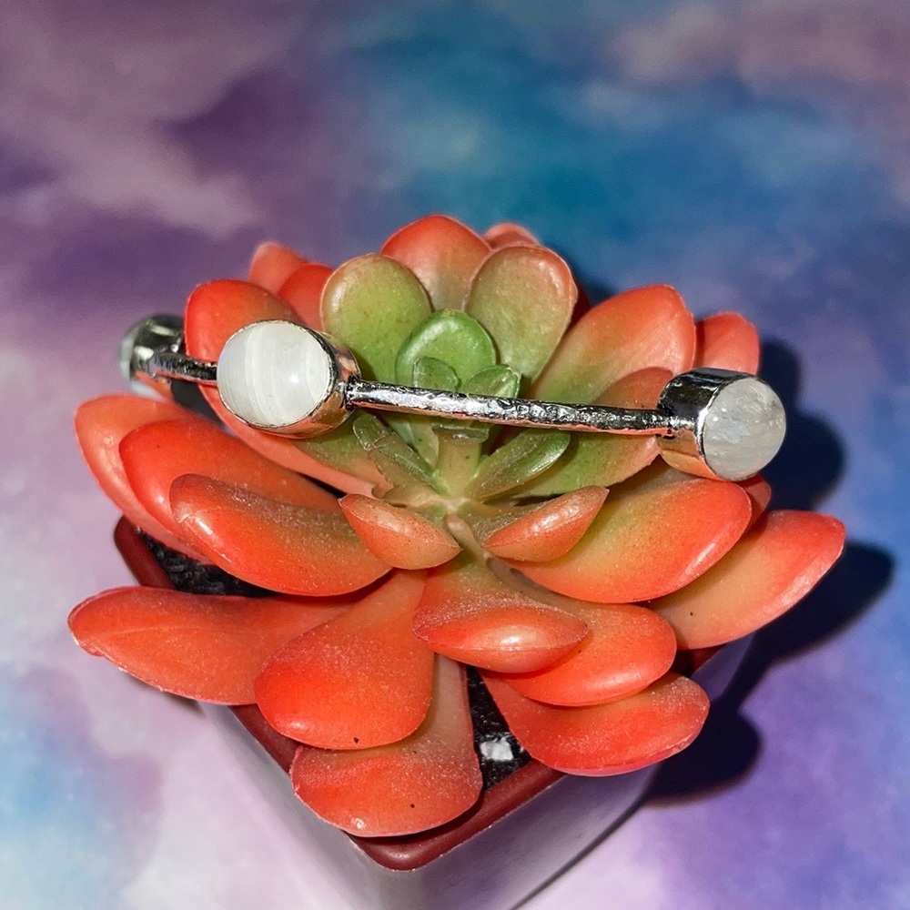 Moonstone Silver Bracelet